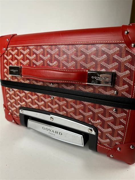 bourget pm trolley case goyard|bourget pm luggage case.